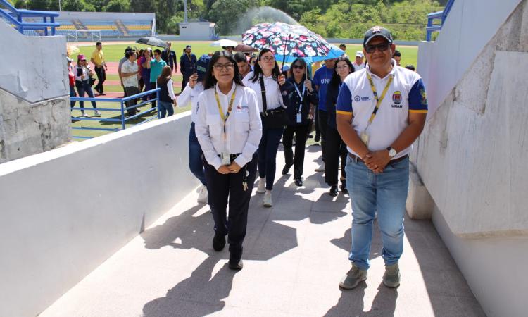 Realizan recorrido por los escenarios que albergarán el FUCAIN 2025