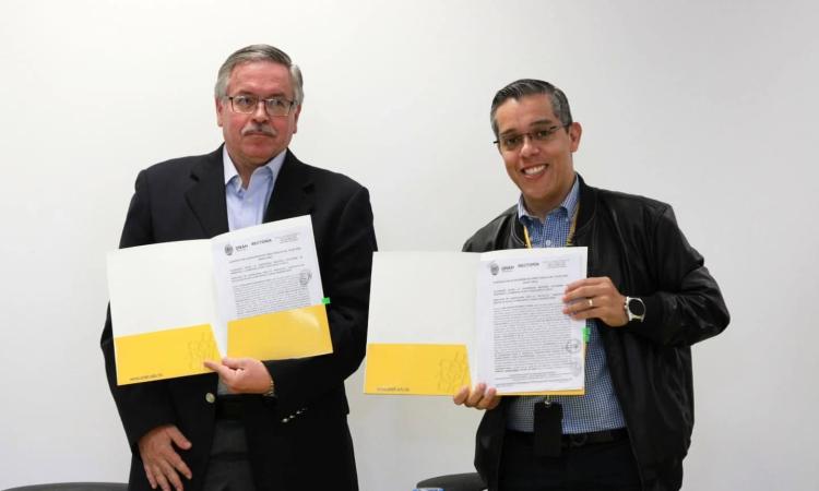 UNAH firma contrato para la supervisión del Edificio Lucem Aspicio