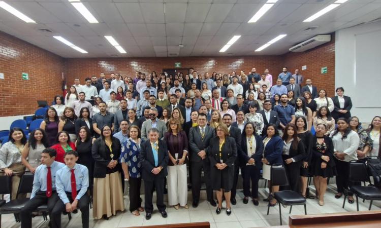 Facultad de Ciencias Jurídicas da inicio a nuevo período de práctica profesional supervisada con 127 nuevos procuradores