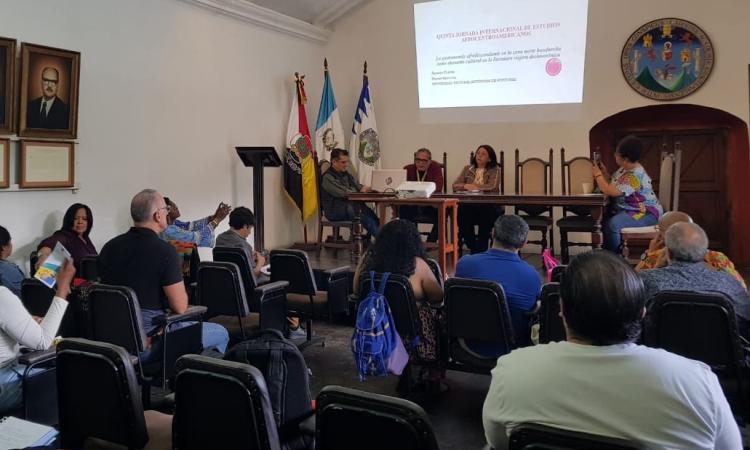 Grupo de Investigación Filológica-UNAH participa en  las V Jornadas Internacionales de Estudios Afrocentroamericanos en Guatemala
