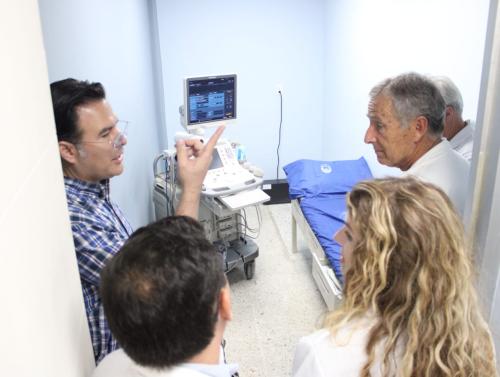 Recorrido por CDBIR medicos estadounidenses