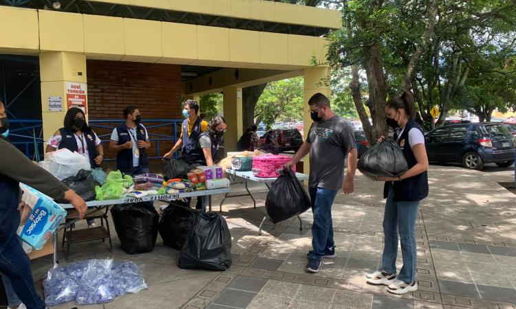 UNAH lanza campaña de colecta de alimentos para afectados por lluvias