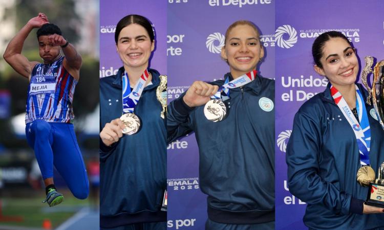 Atletas de la UNAH destacan en Juegos Centroamericanos 2025