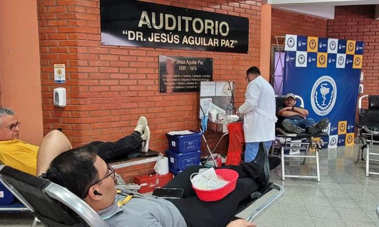 UNAH y Cruz Roja Hondureña impulsan jornada de donación voluntaria de sangre este jueves 30 de octubre