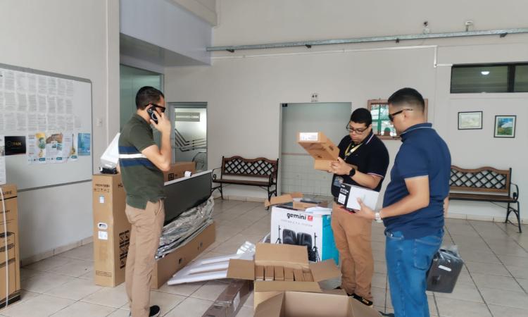 UNAH impulsa la innovación audiovisual en los campus de Copán y El Paraíso con nuevo equipo