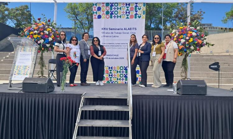 La Facultad de Ciencias Sociales representó a la UNAH en el XXIV Seminario Latinoamericano de Escuelas de Trabajo Social en Chile