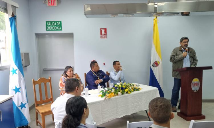 UNAH Campus Yoro y Municipalidad de Olanchito se unen para pavimentar acceso al campus