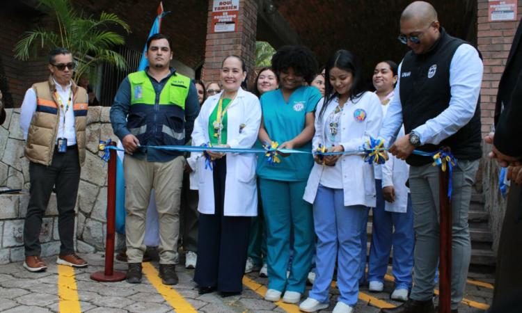 Empleados de la UNAH ya cuentan con Clínica Médica y Atención Integral Lucem Aspicio