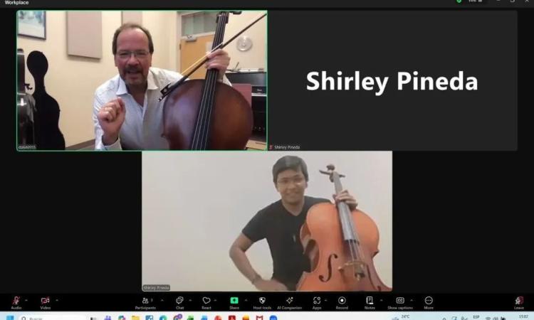 Estudiantes hondureños fortalecen su formación musical en el Encuentro Anual de Cuerdas de la UNAH