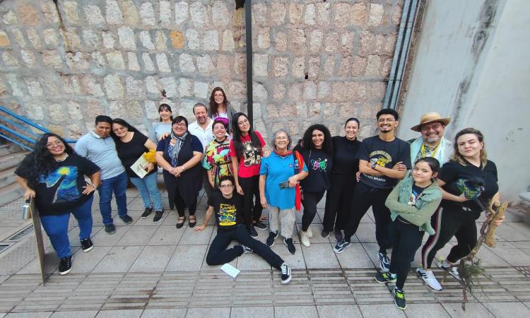 Encuentro formativo de creación escénico inclusiva en la UNAH