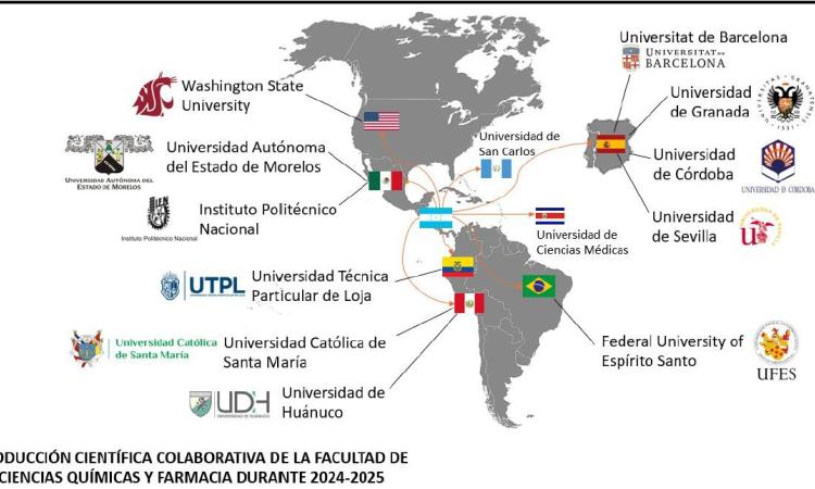 Facultad de Química y Farmacia consolida su proyección global con alianzas en 8 países  