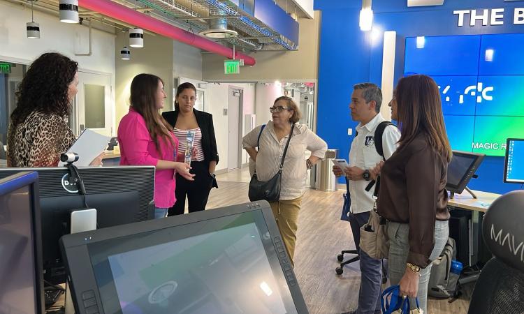 Autoridades de la UNAH realizan gira académica en el Miami Dade College (MDC) para impulsar la innovación y la internacionalización