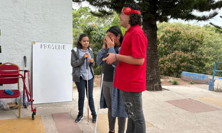 Prosene sensibiliza a la comunidad universitaria sobre discapacidad