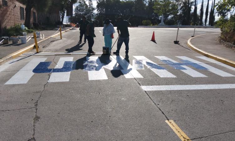 UNAH ejecuta trabajos de intervención y mantenimiento en Ciudad Universitaria