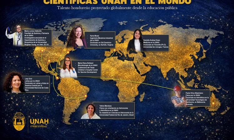 Orgullo UNAH: científicas y profesionales hondureñas que dejan huella global