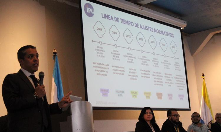 Autoridades de Inpreunah socializan reforma a su reglamento