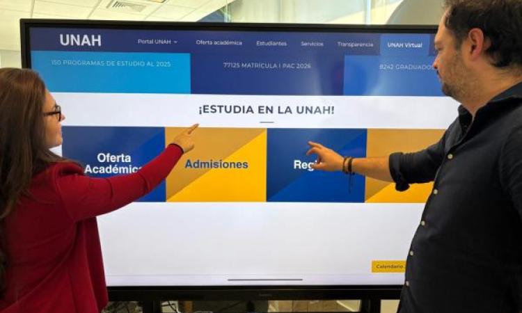 Bienes, servicios y tecnología en tiempo récord: resultados de la alianza UNAH–PNUD