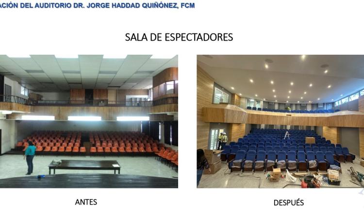 Facultad de Ciencias Médicas desarrolla múltiples proyectos de infraestructura 