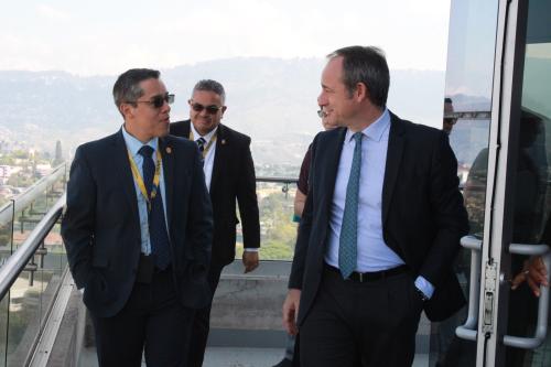 Reunion con el embajador de Espana en Honduras 5