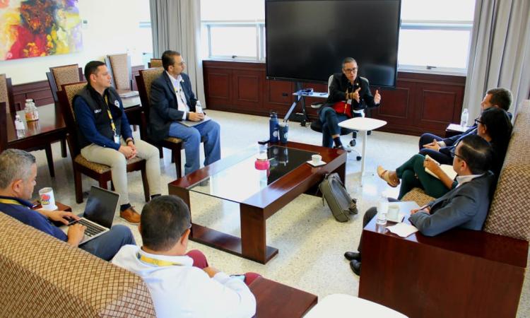 UNAH y PNUD evalúan avances de proyectos conjuntos enfocados en bienestar e infraestructura universitaria
