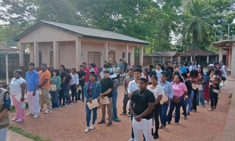 Aumenta la cantidad de aspirantes que realizan la PHUMA en La Mosquitia