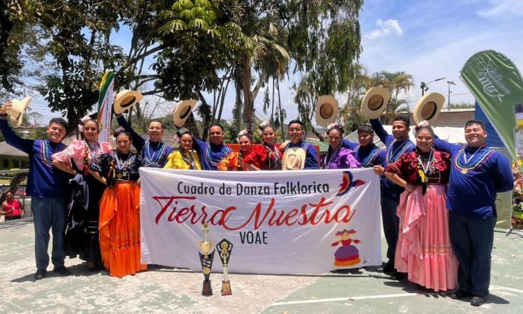 Grupo folklórico Tierra Nuestra gana primer lugar en encuentro nacional de danza