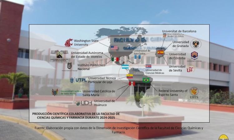 Facultad de Ciencias Químicas y Farmacia fortalece alianzas de cooperación internacional