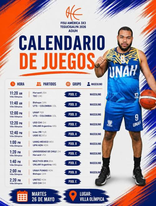 FISU America 3x3 Baloncesto 1