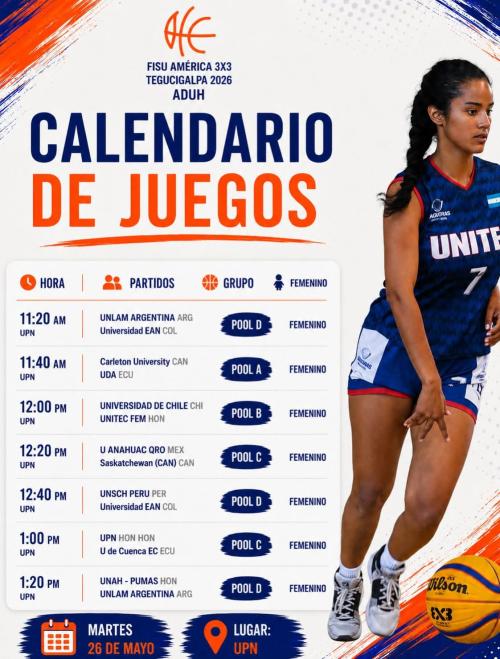 FISU America 3x3 Baloncesto 7
