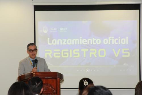 Lanzamiento del sistema Registro V5 4