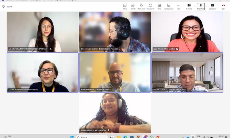 Presentan webinar de investigación e innovación dirigido a estudiantes y docentes de posgrado