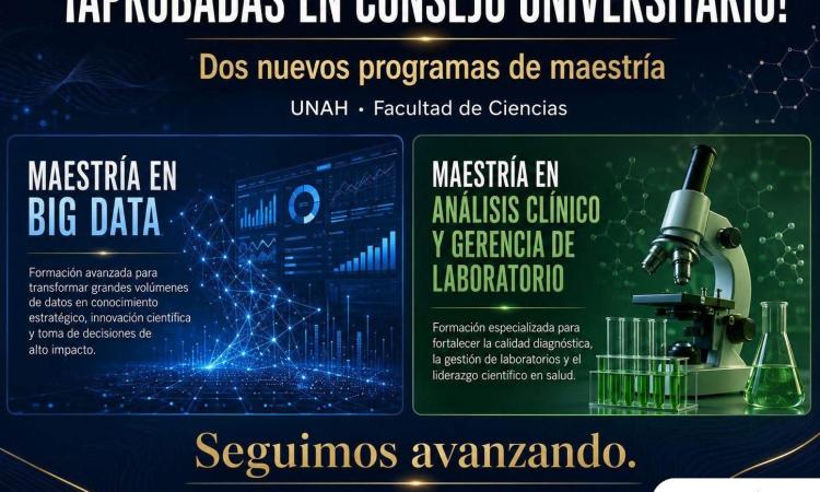 Big Data y gestión de laboratorios clínicos se suman a la oferta de posgrados de la Facultad de Ciencias