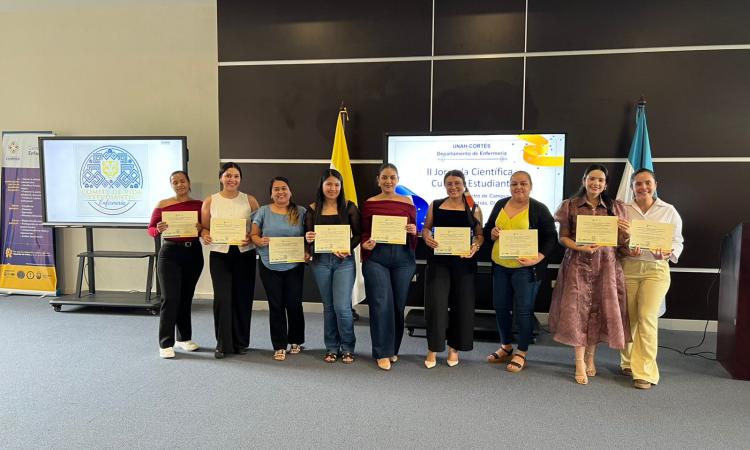 UNAH Campus Cortés desarrolla II Jornada Científica y Cultural Estudiantil de Enfermería 