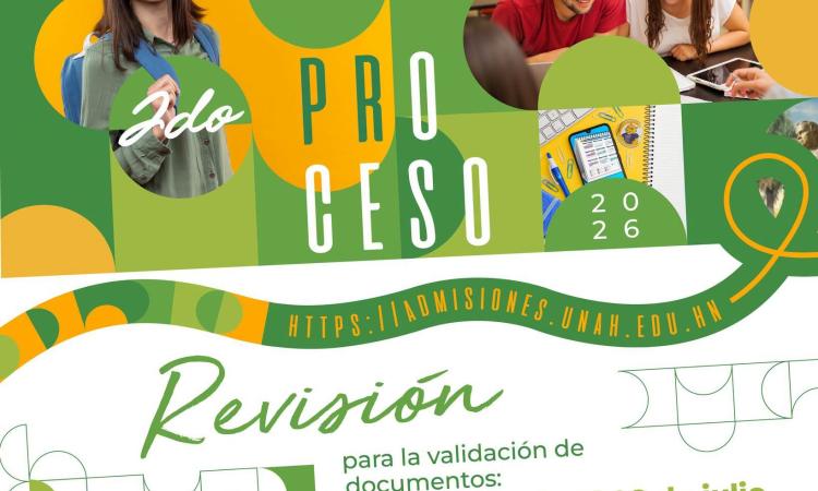 Inicia revisión de documentos para aspirantes a la UNAH