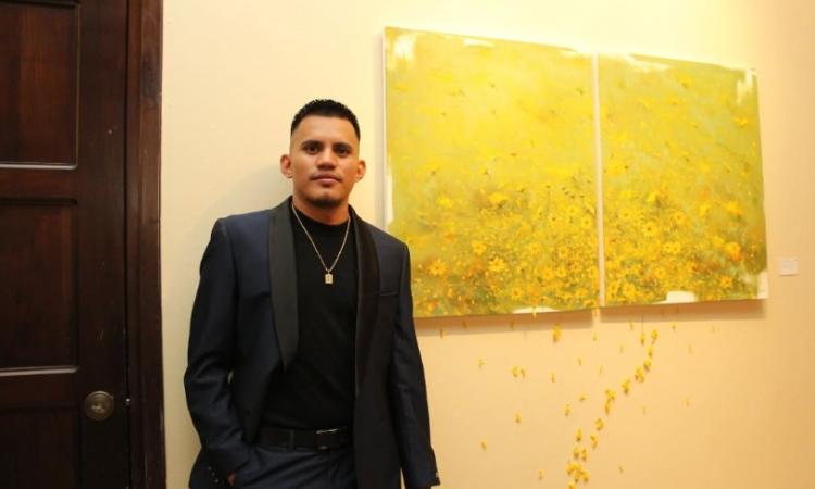 CAC-UNAH e IHCI inauguran la exposición "Ser" del artista hondureño Lucas Guerra
