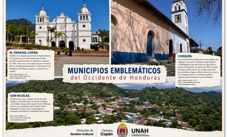 UNAH Campus Copán expondrá investigación sobre los municipios de Honduras