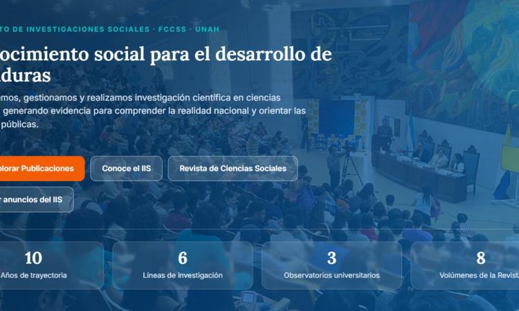 IIS lanza plataforma innovadora que sistematiza la producción científica de la Facultad de Ciencias Sociales