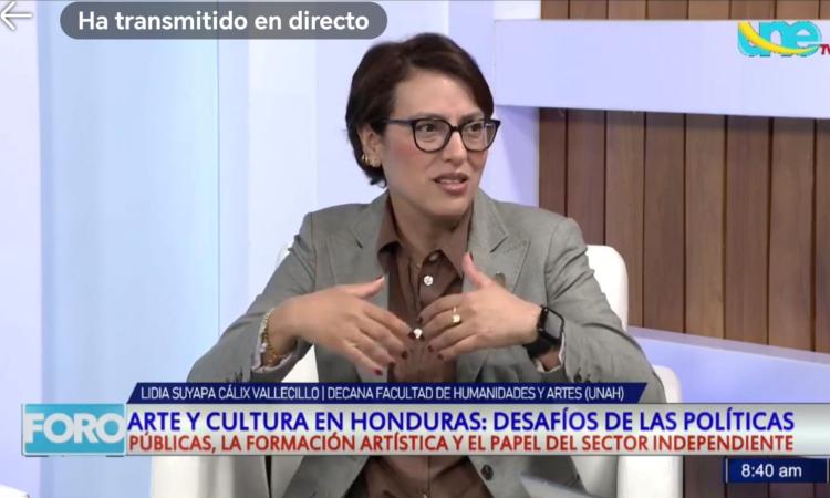 Decana de la UNAH lamenta que en Honduras el arte se reduzca al entretenimiento