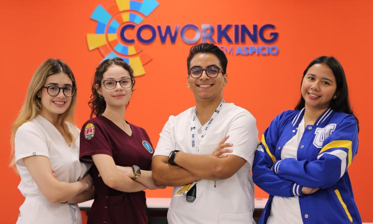 La FCM estrena Coworking Lucem Aspicio, un espacio pensado para el estudiante