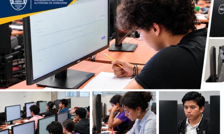 UNAH innova con evaluaciones digitales en Estadística Matemática I