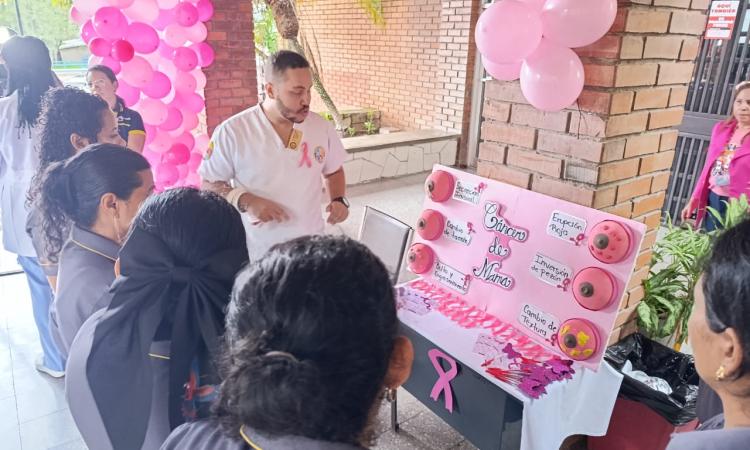 Clínica Lucem Aspicio promueve la prevención del cáncer de mama mediante jornada de sensibilización