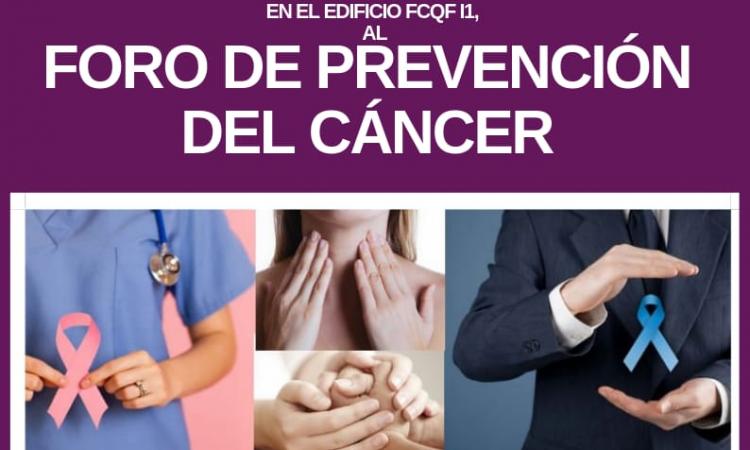 Invitación: Foro De La Prevención Del Cáncer - Blogs UNAH