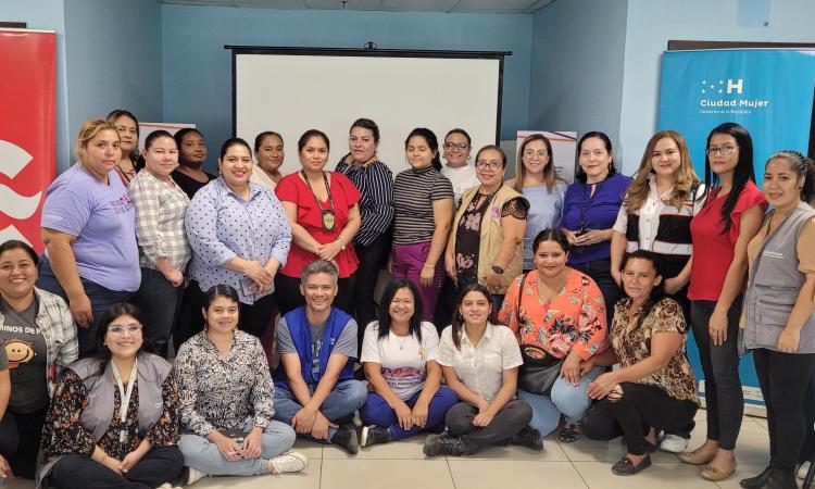 UNAH Campus Cortés Participa en la IV Reunión de la Red de Actores Territoriales en el Centro Ciudad Mujer San Pedro Sula