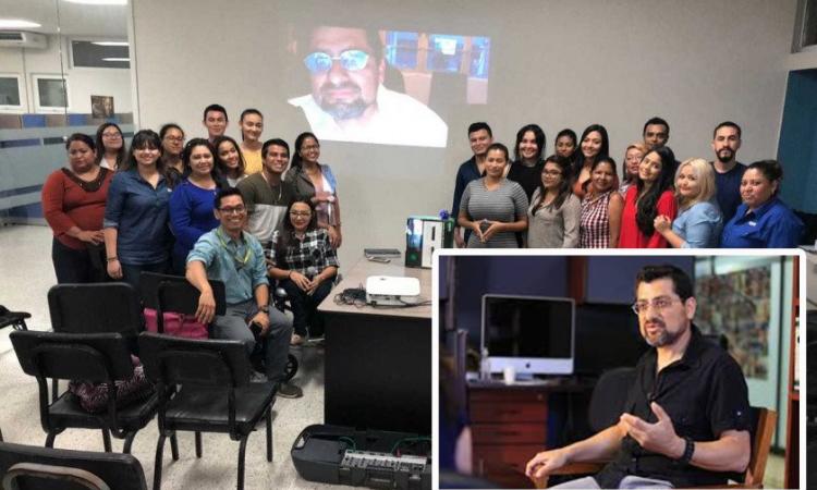 Docente de la UAM de México capacitará a futuros periodistas de UNAH-VS