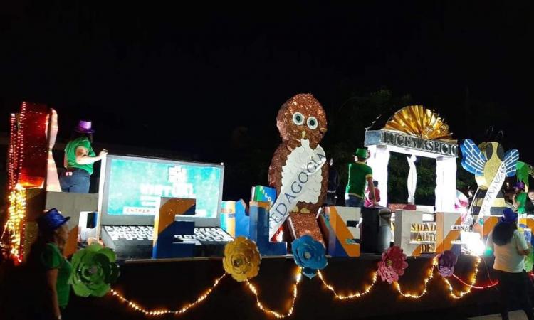 Telecentro de UNAH-VS Puerto Cortés dice presente en Feria Agostina 