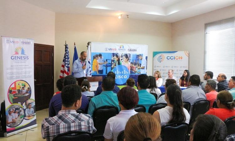 Academias CISCO capacitará a jóvenes de escasos recursos en Choloma, Cortés 