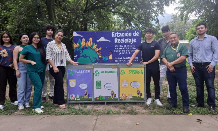Con una estación de reciclaje inicia el proyecto “EcoPuma Deja tu Huella”