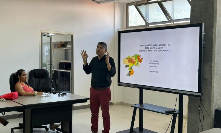 Director Joseph Malta lidera una nueva etapa educativa en UNAH Valle de Sula, con enfoque en Desarrollo Curricular y Vinculación 