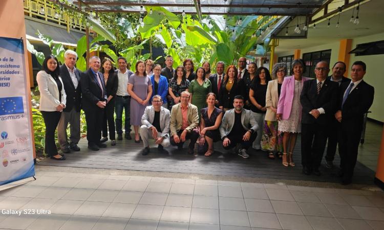 II Reunión del proyecto Fortalecimiento de la Extensión en el Ecosistema Social de las Universidades en Centroamérica (FUESE)