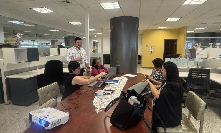 Visita de la Unidad Regional de Vinculación Universidad-Sociedad de UNAH Campus Cortés: Jornada de formación, intercambio y fortalecimiento institucional